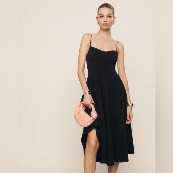 NWT Reformation Serene Knit Dress L - Picture 1 of 13
